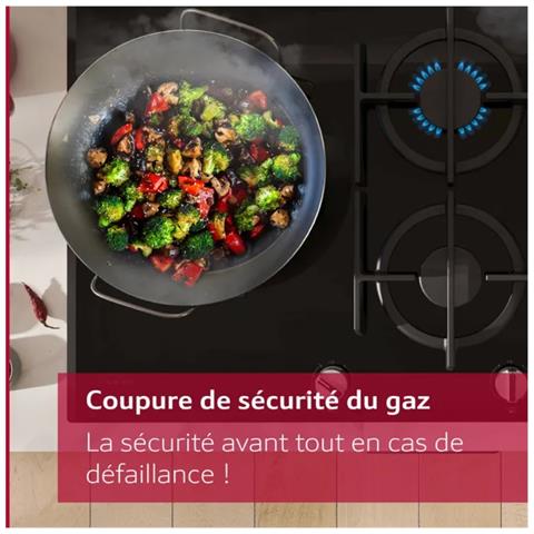 Piano Cottura A Gas Da 60 Cm Con 3 Fuochi, 7300 W - T26nkc4s0 - Foto 4