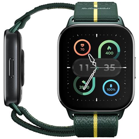 moto watch fit 4,83 cm (1.9") OLED 44.5 mm Digitale Touch screen Verde, Grigio GPS (satellitare) - Foto 1