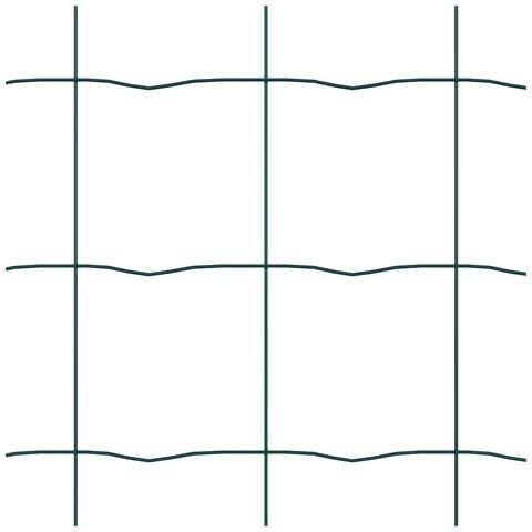 Recinzione Euro Set di 2 Verde Metallo 10 x 0.8 m Durevole - Foto 9