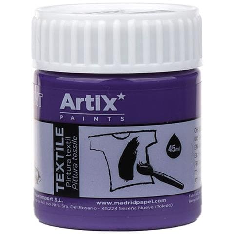 Pack 6 Uds. Pittura Tessile Viola 45 Ml - Foto 2