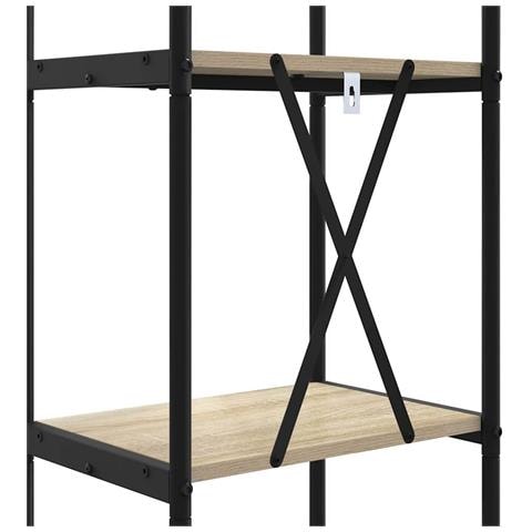 Libreria rovere sonoma 40 x 30 x 146 cm Legno multistrato - Foto 9