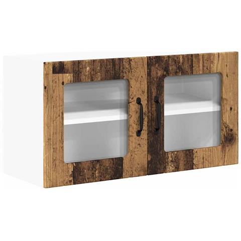 Mobile da cucina con lo scaffale Legno vecchio 80 x 31 x 40 cm - Foto 1