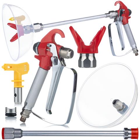 Set Di Accessori Per Verniciatura Ultraspray - Pistola, Lancia 30cm, Ugello 517 | Pressione Max 3000psi | Compatibile Con Graco, Wagner, Titan - Foto 1