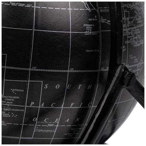 Mappamondo Girevole Con Anello Nero D15 - Foto 7
