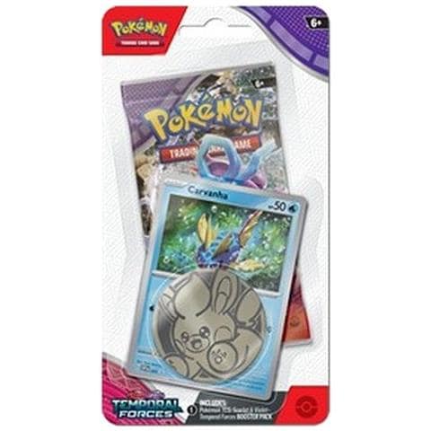 Pokemon Temporal Forces: Carvanha 1-pack Blister - Foto 1