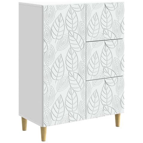 Credenza Bianco 66 x 34,5 x 90 cm Legno ingegnerizzato - Foto 1