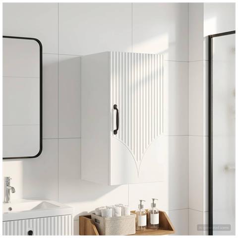 Armadio da bagno a muro HOORN Bianco Lucido 30 x 31 x 59 cm - Foto 2