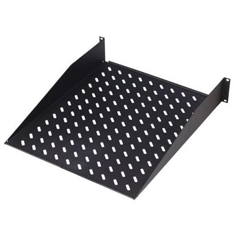 Ripiano Per Armadio 19" Universali - Profondita' 350 Mm-. Capacita' Di Carico 20 Kg. - Colore Nero - Foto 1