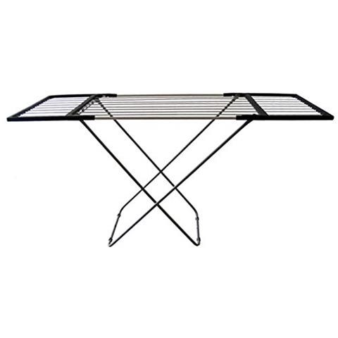 Stendino a cavalletto in alluminio 20 m di stenditura Cm 180x52xH 96/115 - Foto 2