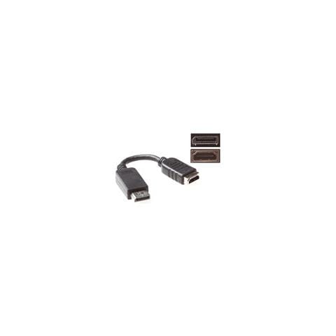 Cavo A / V - DisplayPort / HDMI - for Dispositivo audio / video - 15 cm - 1 x DisplayPort Maschio Audio / video digitale - 1 x HDMI (Type A) Femmina Audio / video digitale - Foto 1