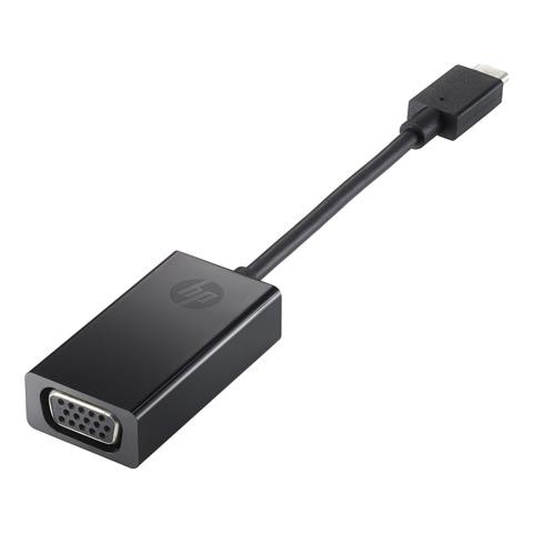 USB-C to VGA Adapter, USB-C, VGA, Maschio / femmina, Nero - Foto 1