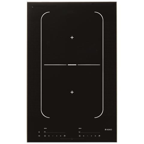 ASKO Piano Cottura HI 1355 G a Induzione 2 Zone Cottura da 33 cm Colore Nero