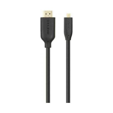 HDMI - Micro HDMI, 1m 1m HDMI Type A (Standard) HDMI Type D (Micro) Nero cavo HDMI - Foto 1