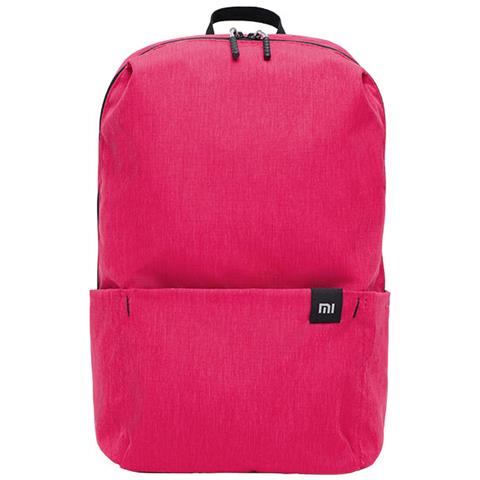 Zaino Casual Daypack Unisex in Poliestere Colore Rosa - Foto 1