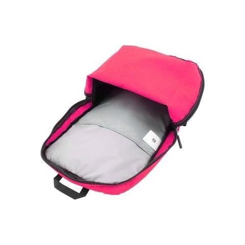 Zaino Casual Daypack Unisex in Poliestere Colore Rosa - Foto 3