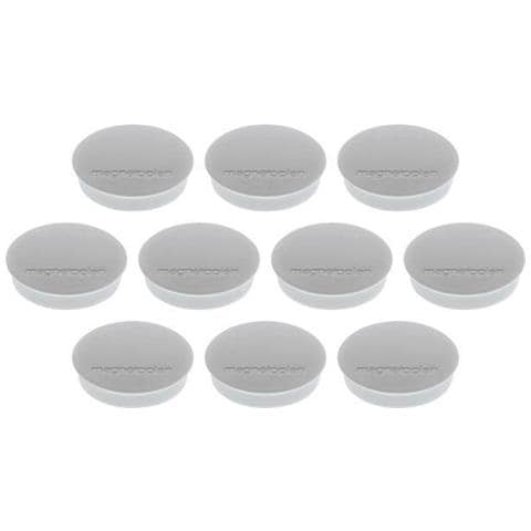 Magnete Discofix Standard (ø X A) 30 Mm X 8 Mm Tondo Grigio 10 Pz. - Foto 1
