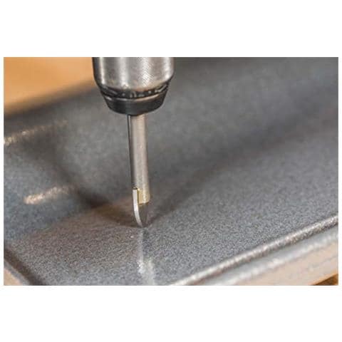 QuickBit ceramica Maestro - piastrelle Punte per vetro e, 5 PZ, misure: 4/5/6/8/10 - Foto 2