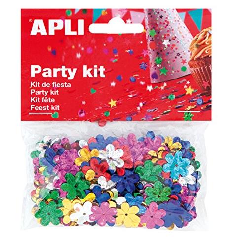 941 779 - Borsa Coriandoli Con Motivo Floreale Da 13 Mm - Foto 1