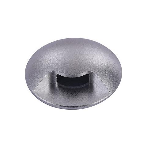 Applique Da Esterno Moderna A Led Argento, Bianco Caldo 3000k 150lm, Ip44 - Foto 2