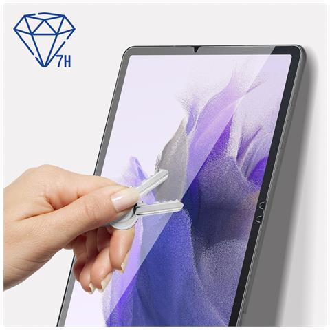 Film Flessibile Per Samsung Tab S7 Plus, S8 Plus, S9 Plus, S10 Plus, Trasparente - Foto 11