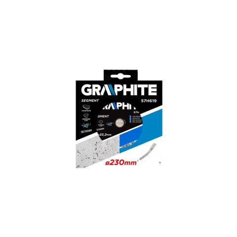 Disco Diamantato 230x22,2x8,0x2,7mm, Segmenti Mpa En13236 - Foto 2