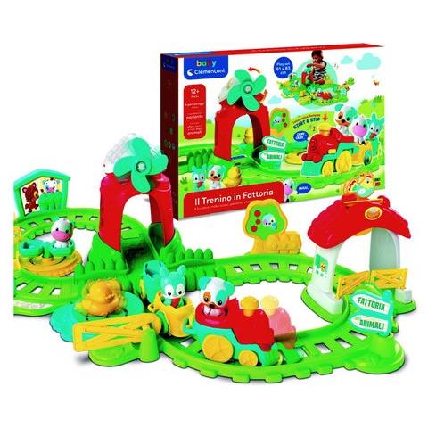 Playset Pista Clementoni 17756 Baby Trenino Della Fattoria - Foto 1