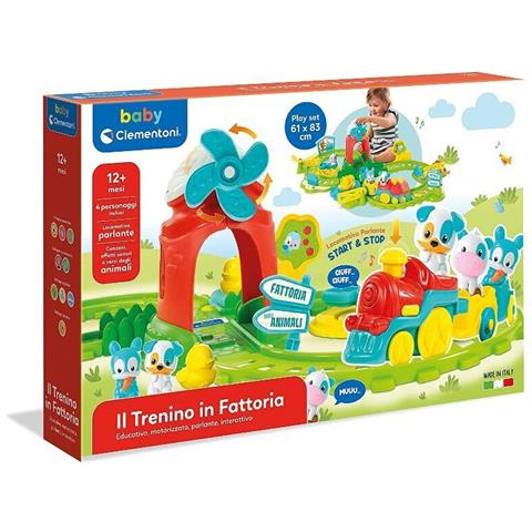 Playset Pista Clementoni 17756 Baby Trenino Della Fattoria - Foto 2