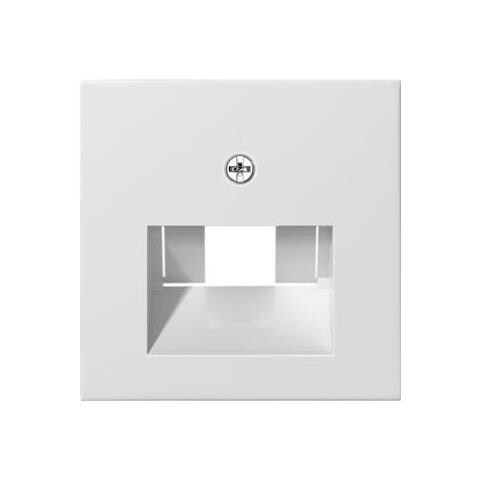 027027 Bianco Placca Per Interruttori E Coperchio Per Presa - Foto 1