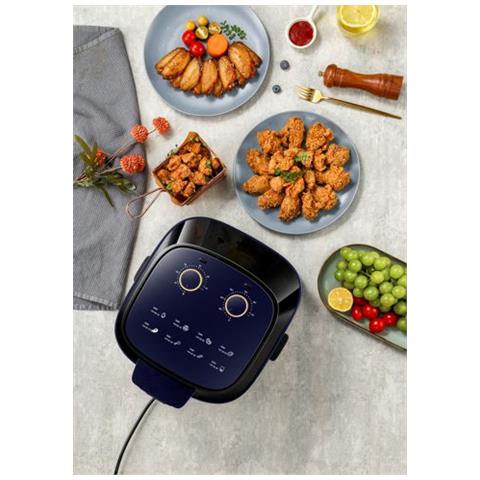 Friggitrice ad Aria 8024604008080 Capacità 7 Litri 1500 Watt Colore Blu - Foto 6