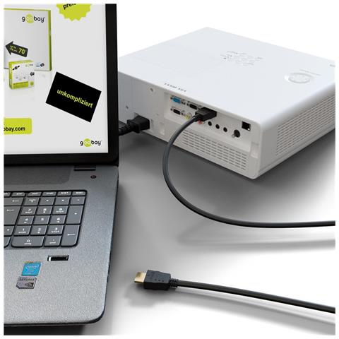 60611 cavo HDMI 2 m HDMI tipo A (Standard) Nero - Foto 10
