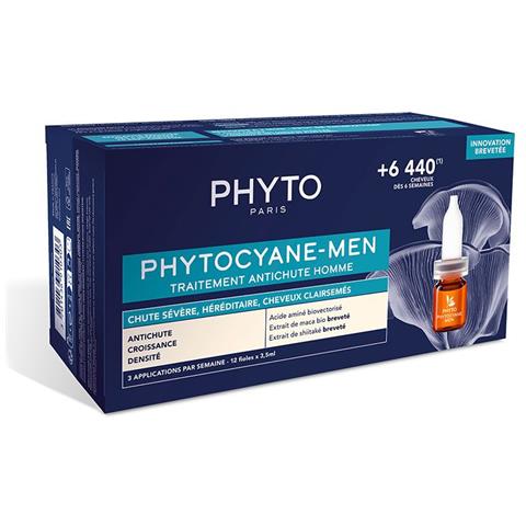 Trattamento Anti Caduta Uomo 12 Fiale X 3.5ml cyane - Foto 1