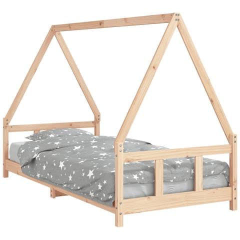 Giroletto Per Bambini 90x200 Cm In Legno Massello Di Pino - Foto 2