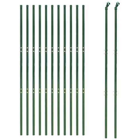 Recinzione Metallica Verde 2x25 M In Acciaio Zincato - Foto 2
