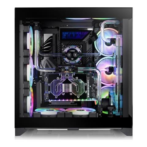 CTE E600 TG Nero | Telaio a torre centrale | Pannello frontale in rete e TG - Foto 2