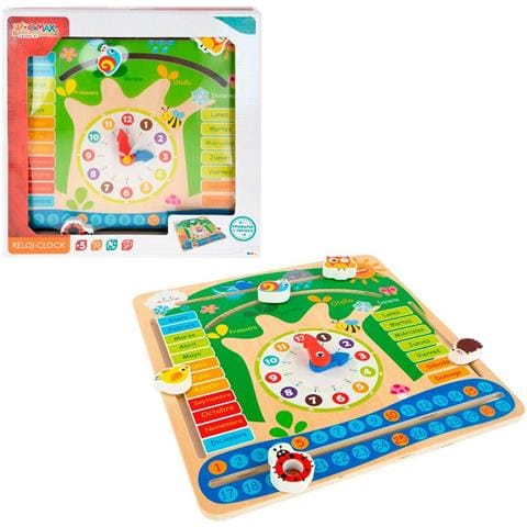 Gioco Educativo Colorbaby Calendario 30 X 30 X 3 Cm (6 Unità) - Foto 4