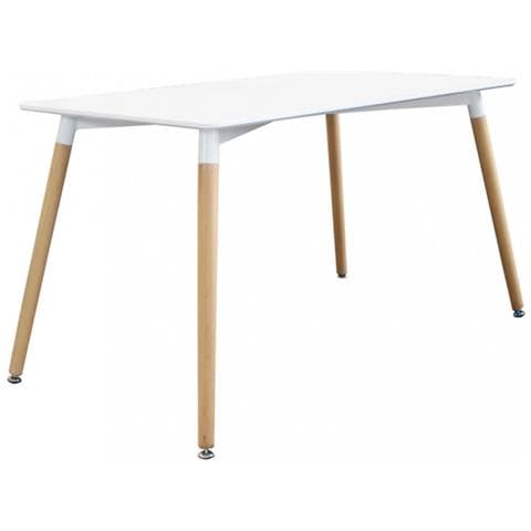 Tavolo Lione 140 X 80 Bianco - Foto 1