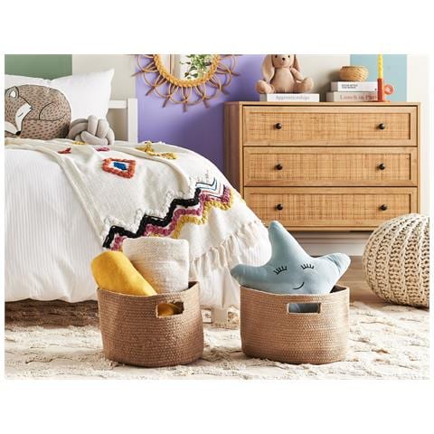 Set Di 2 Cestini Chiniot Cotone Naturale - Foto 1