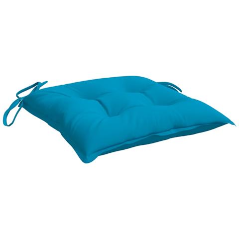 Cuscini Per Pallet 6 Pz Azzurri 50x50x7 Cm In Tessuto Oxford - Foto 2