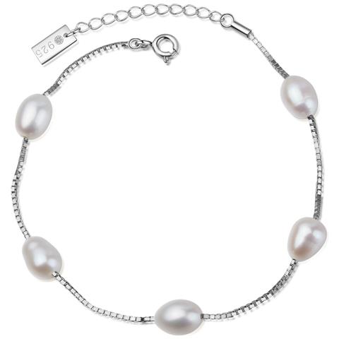 Matsu Bracciale Argento /perla Bianca - Foto 1