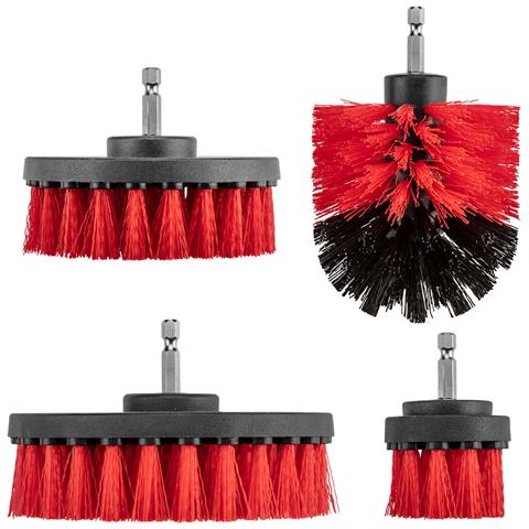 Spazzole Per La Pulizia Del Trapano, Set Da 4. - Foto 1