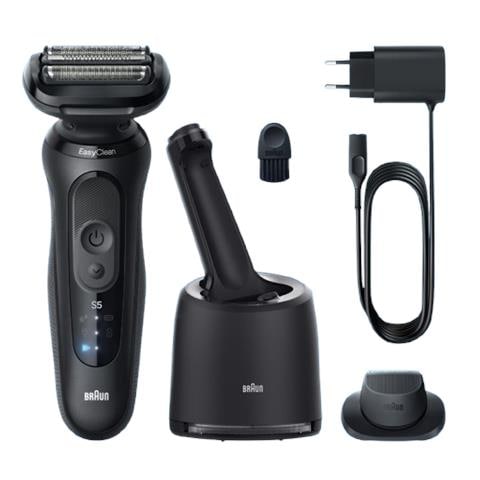 Series 5 Rasoio Elettrico, Fino a 50 min, Stazione SmartCare, 52-N7200CC, Nero - Foto 1