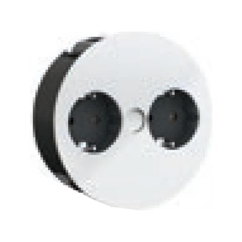 Twist Prolunghe E Multiple 2 M 1 Presa (e) Ac Interno Bianco - Foto 1