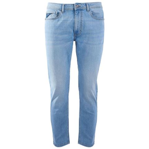 Jeans E Pantaloni In Cotone Azzurro - W29 - Foto 1