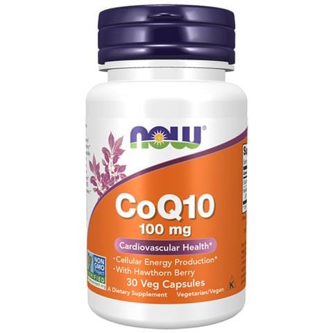 Coenzima Q10 (coq10) 100 Mg Con Bacche Di Biancospino 30 Capsule Vegetali - Foto 1