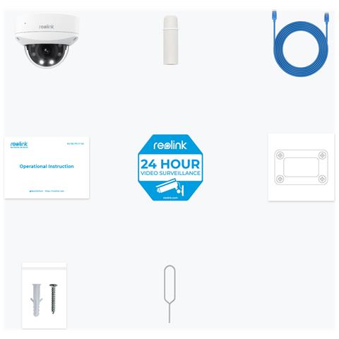 P437 Cupola Telecamera di sicurezza IP Interno e esterno 3840 x 2160 Pixel Soffitto - Foto 2