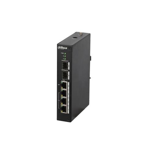 PFS3206-4P-96 switch di rete Gestito L2 Fast Ethernet (10/100) Supporto Power over Ethernet (PoE) Nero - Foto 1