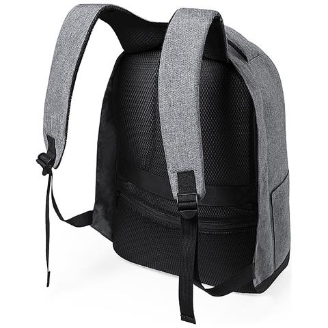Zaino Antifurto Imbottito. Tasca Imbottita Per Laptop E Tablet 35x47x15 Cm. Grigio - Foto 7