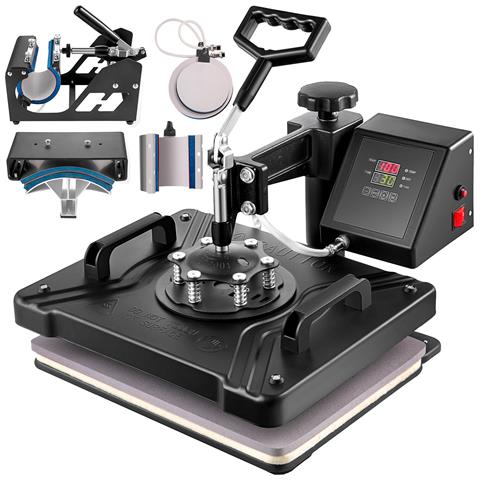 Termopressa Pressa Di Calore 6 In 1 38 X 30cm 900w Macchina Da Stampa Macchina Multifunzionale Di Trasferimento Di Calore - Foto 1