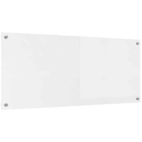 Schienale per Cucina Trasparente 120x50x0,6 cm in Vetro Temperato - Foto 1