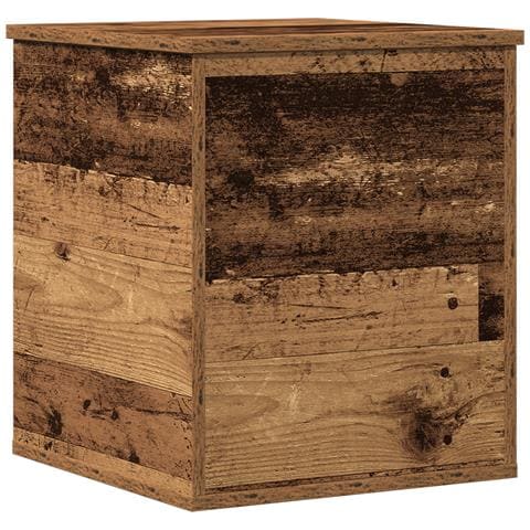 Cassa di stoccaggio in legno usato 40x42x46 cm in legno ingegnerizzato - Foto 1